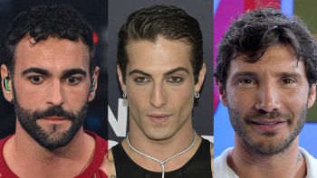 Marco Mengoni, Damiano David e Stefano De Martino