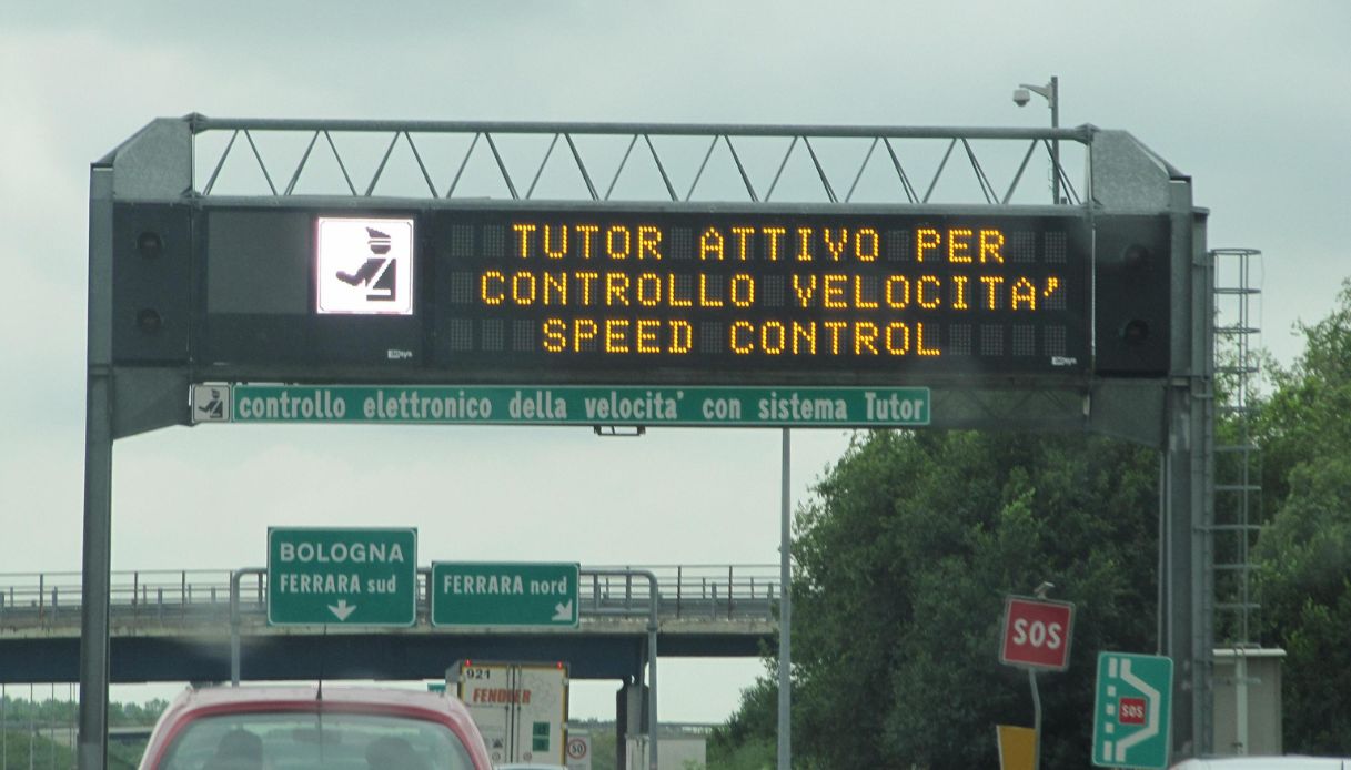 L'elenco completo dei tutor attivi in autostrada in Italia