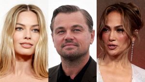 Margot Robbie, Leonardo DiCaprio e Jennifer Lopez