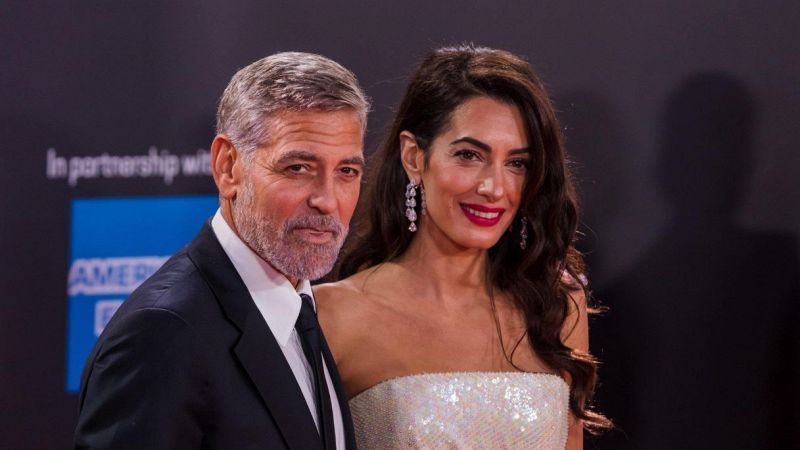 Clooney e Amal