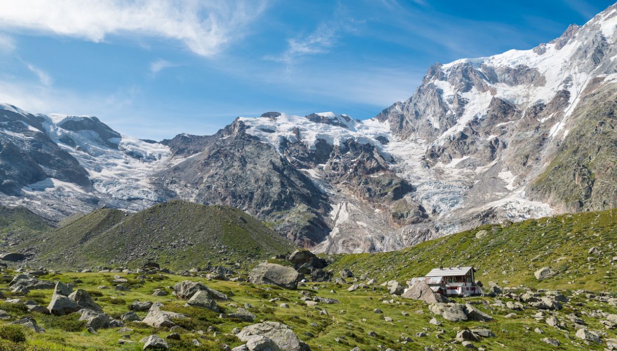 Il ghiacciaio di Flua sul Monte Rosa non c'è più