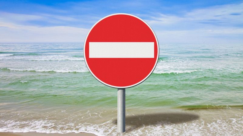 Divieto spiaggia