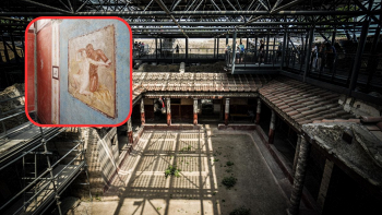 Nuova scoperta a Pompei rivela un affresco erotico