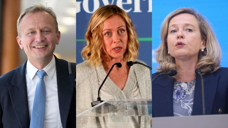 Serafin, Meloni e Calvino