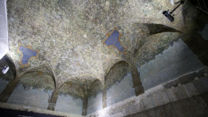 Restauro al Castello Sforzesco di Milano