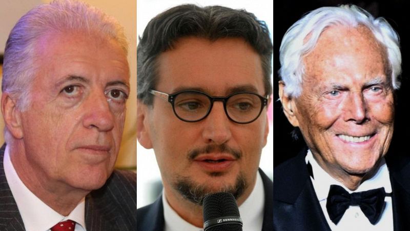 Ferrari, Ferrero e Armani