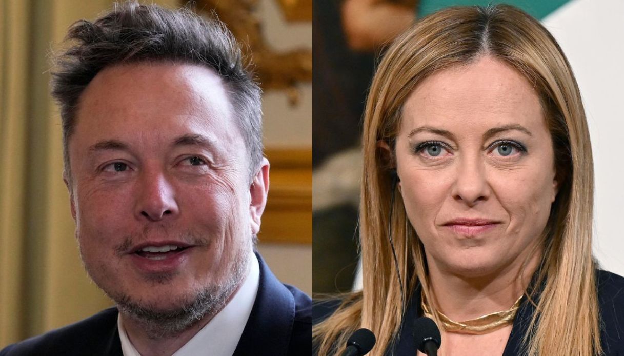 Musk e Giorgia Meloni