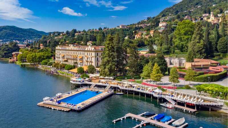 Vip da tutto il mondo sul lago di Como