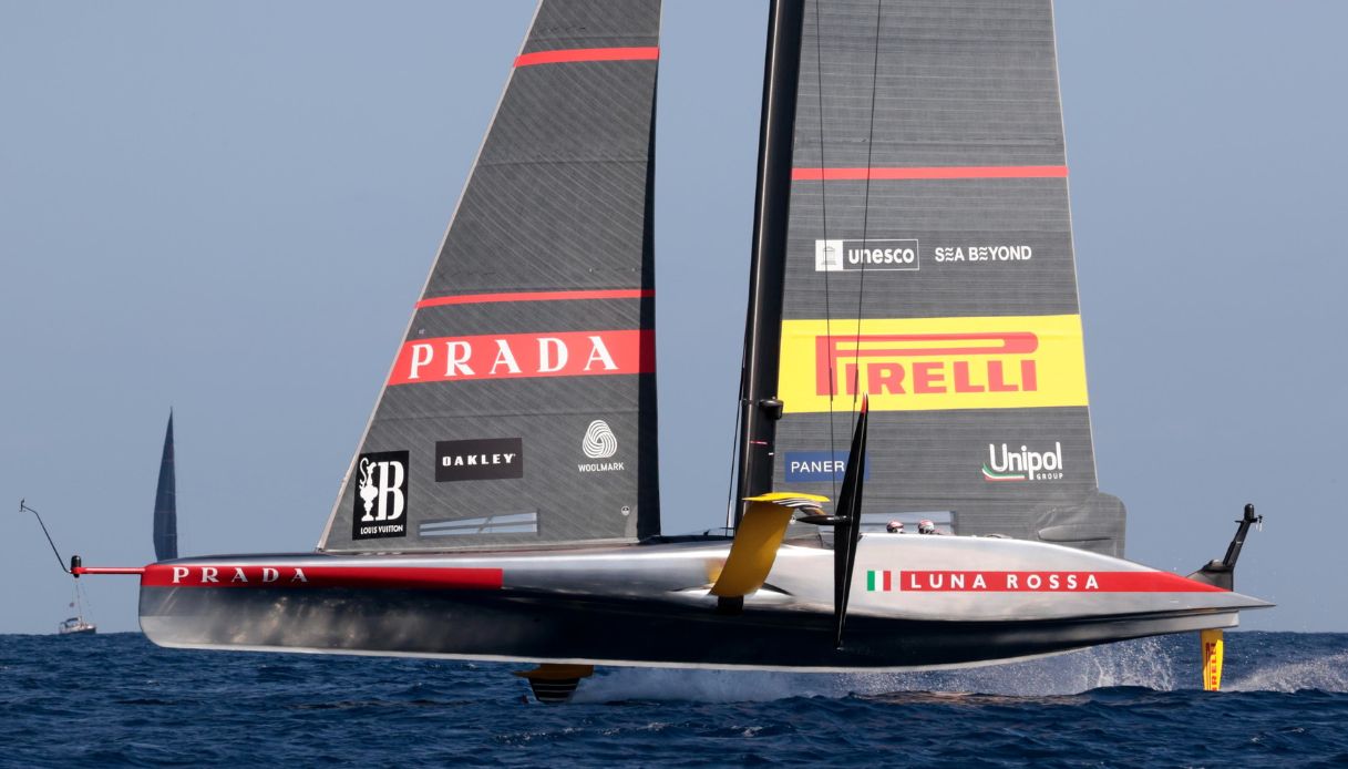 Imbarcazione Luna Rossa