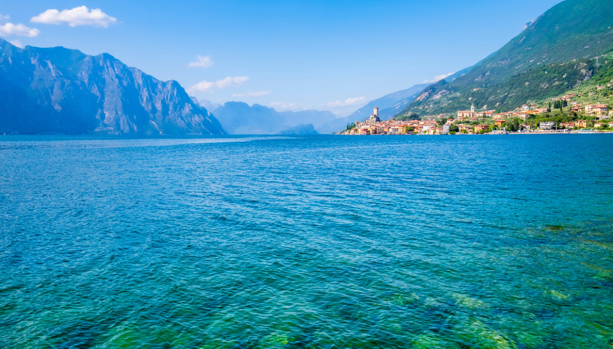 Pulizia fondali Lago di Garda