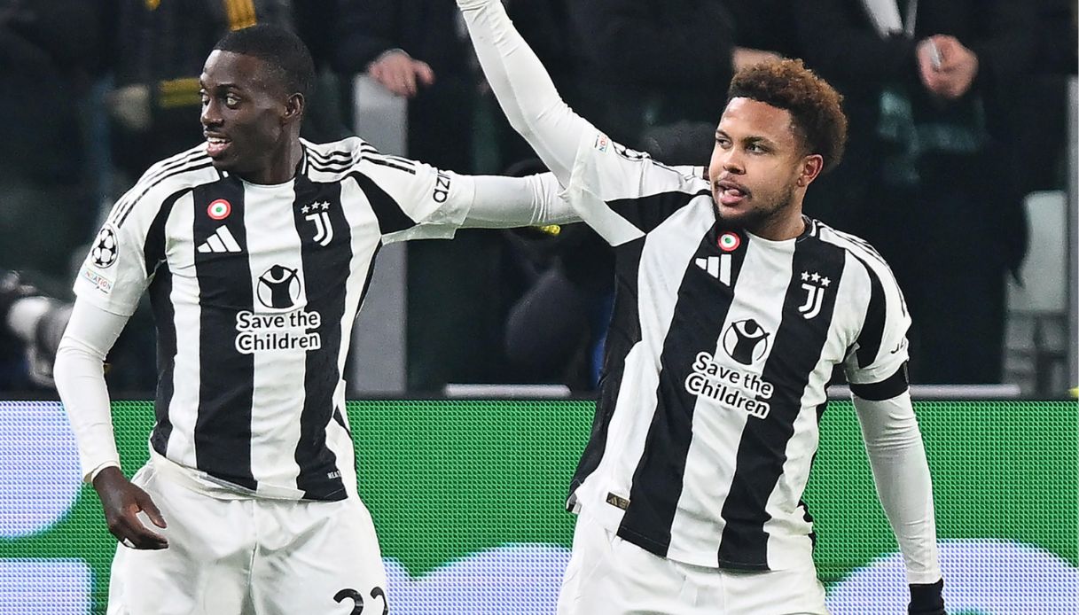 Weah e McKennie della Juventus