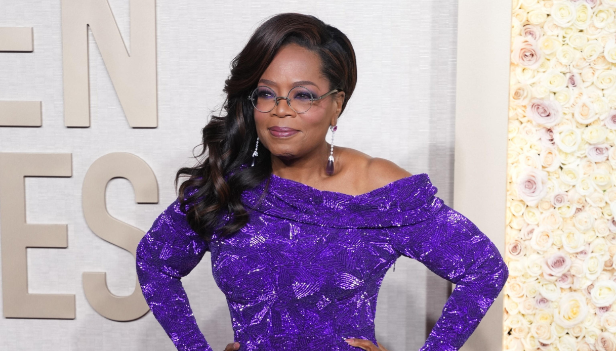 Oprah Winfrey in vacanza a Capri