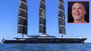 Brad Pitt, yacht Black Pearl