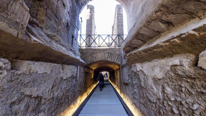 colosseo-passaggio-di-commodo-galleria-segreta