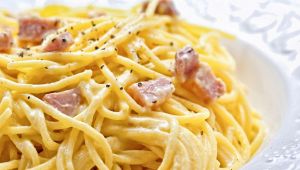 Carbonara con pancetta
