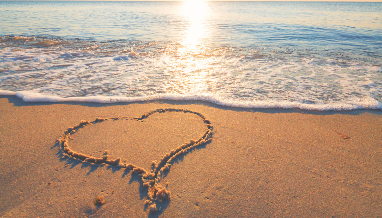 Cuori sulla sabbia del Salento