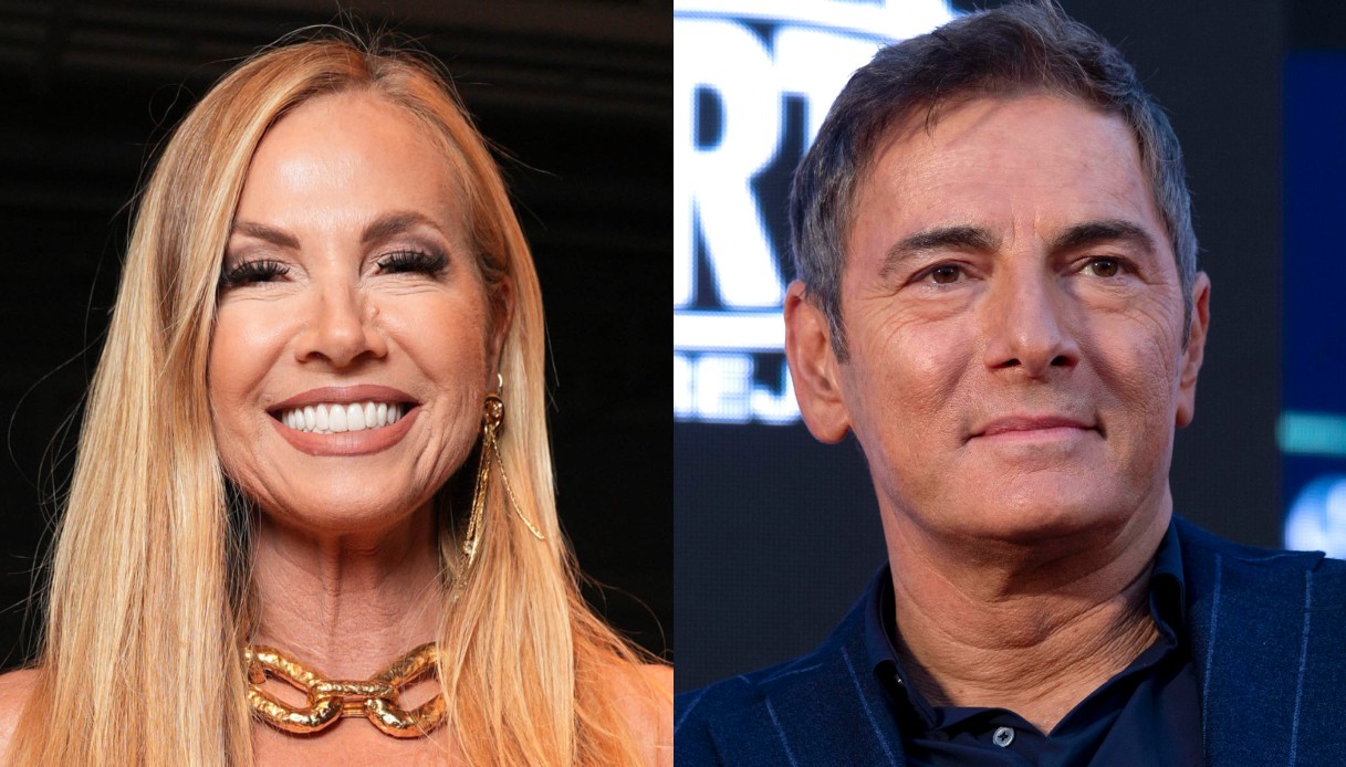 Federica Panicucci e Marco Liorni