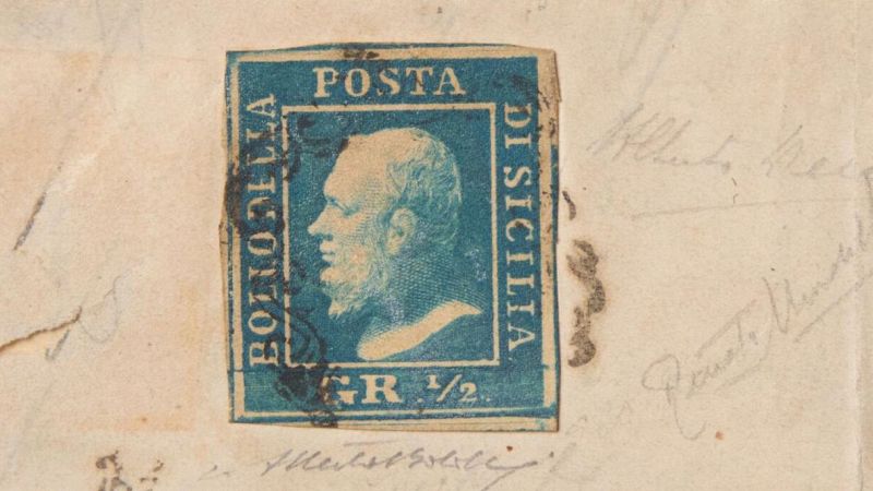 Francobollo Regno di Sicilia