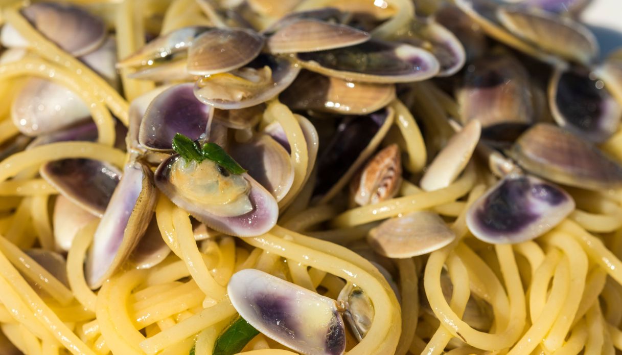 Pasta con le telline