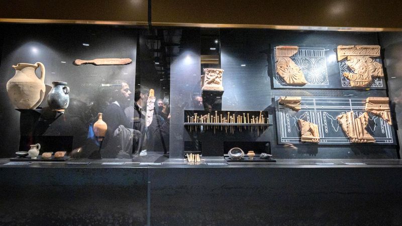 I tesori custoditi nella stazione museo Colosseo della Metro C