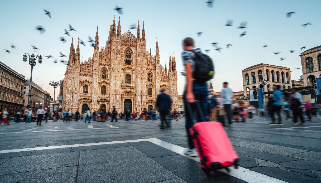 Turisti a Milano