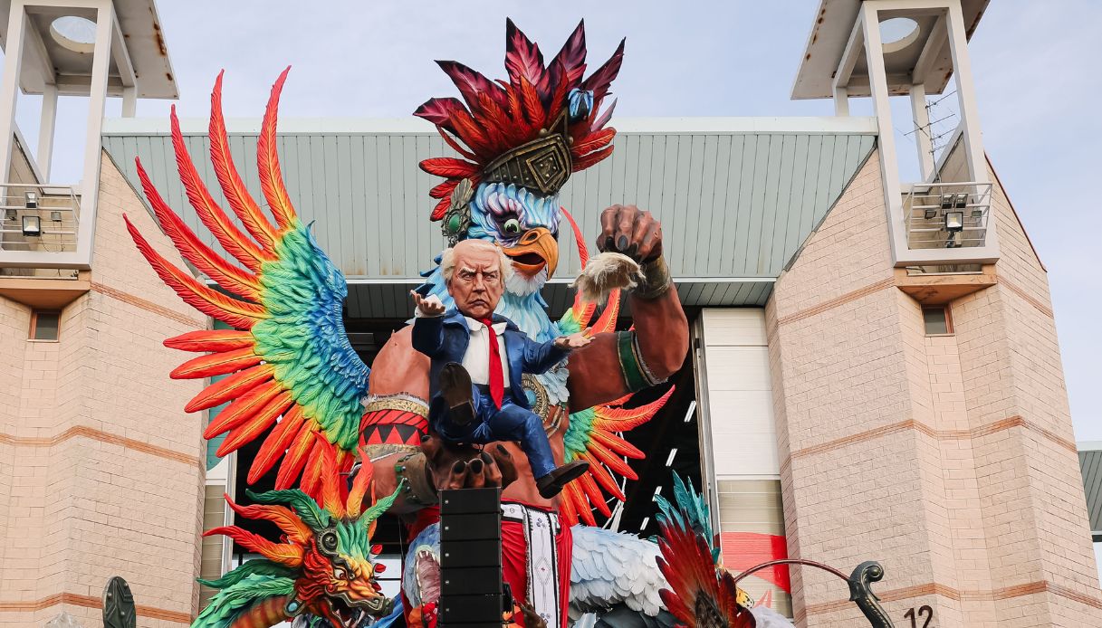 Carro Trump Carnevale di Viareggio