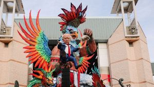 Carro Trump Viareggio