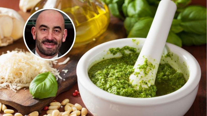 Bassetti e il pesto