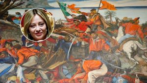 Meloni e 'Battaglia di Ponte dell'Ammiraglio'