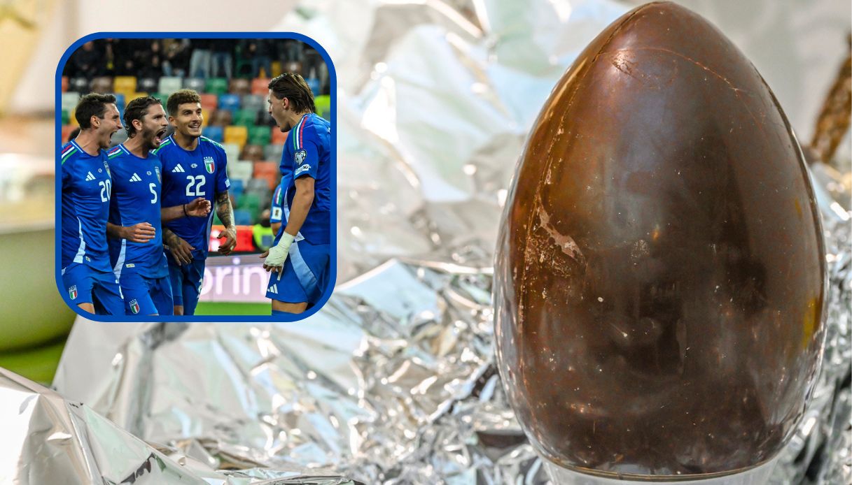 L'uovo di Pasqua della Nazionale Italiana