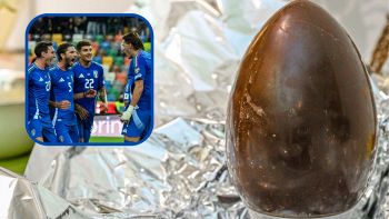 L'uovo di Pasqua della Nazionale Italiana