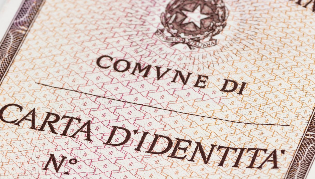 Una carta d'identità