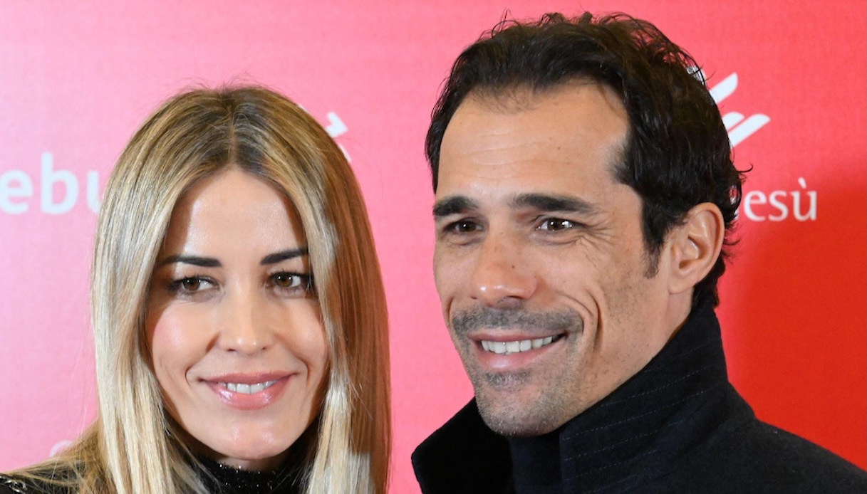 Elena Santarelli e Bernardo Corradi