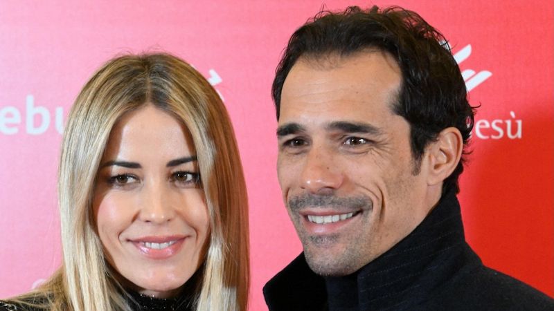 Elena Santarelli e Bernardo Corradi