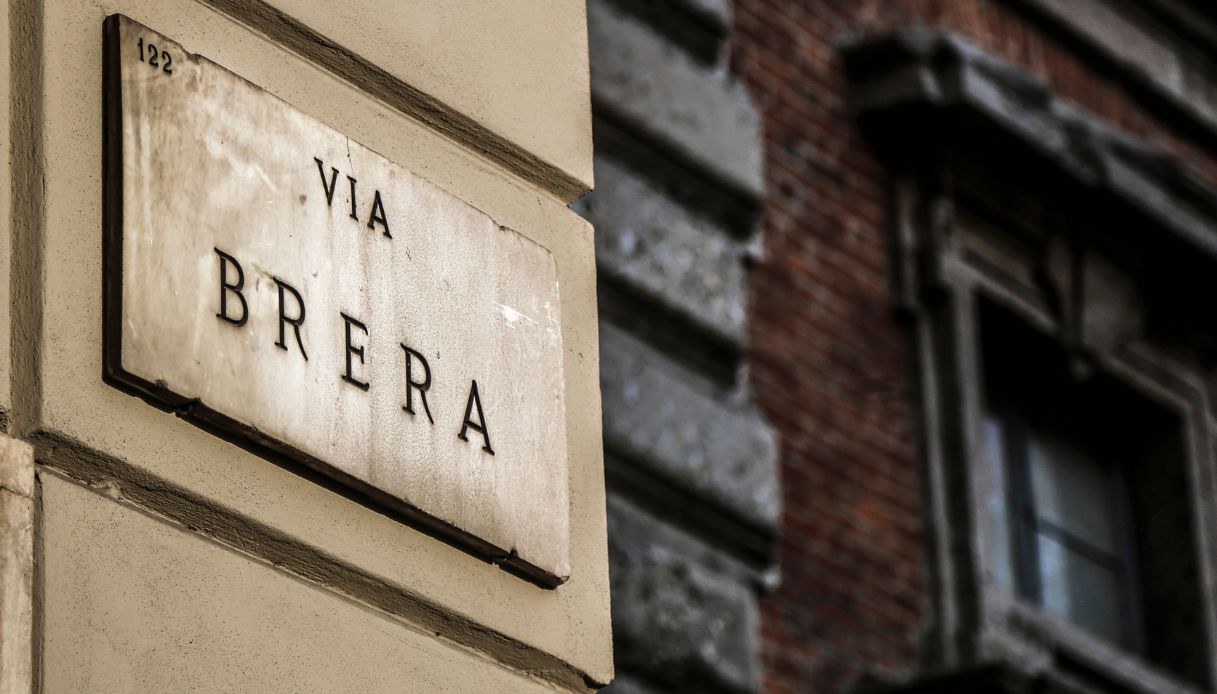 Via Brera, Milano