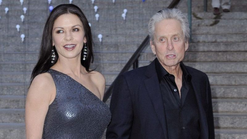 Catherine Zeta-Jones e Michael Douglas