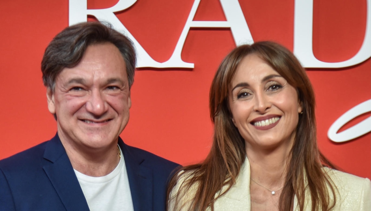 Fabio Caressa e Benedetta Parodi