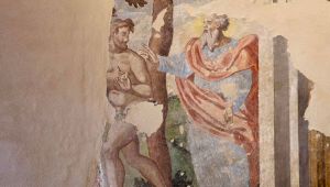 Casa Leopardi ritrovati affreschi