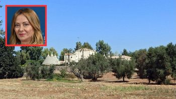 Giorgia Meloni in Puglia