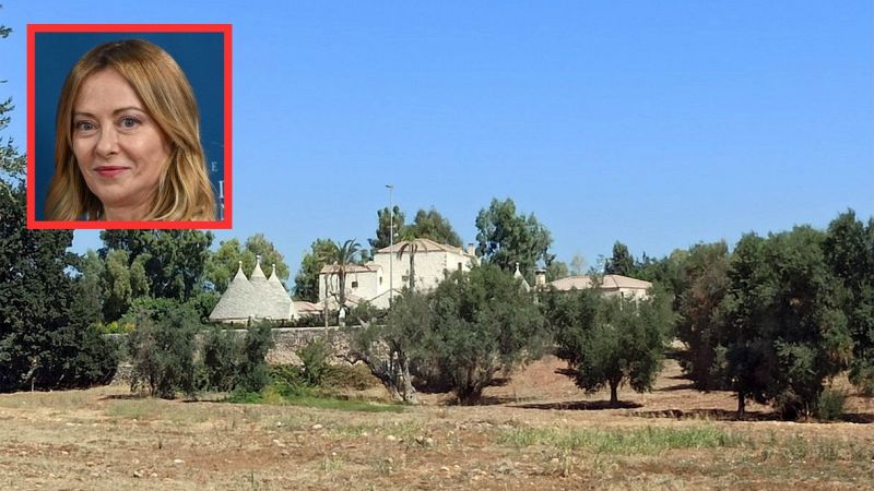 Giorgia Meloni in Puglia
