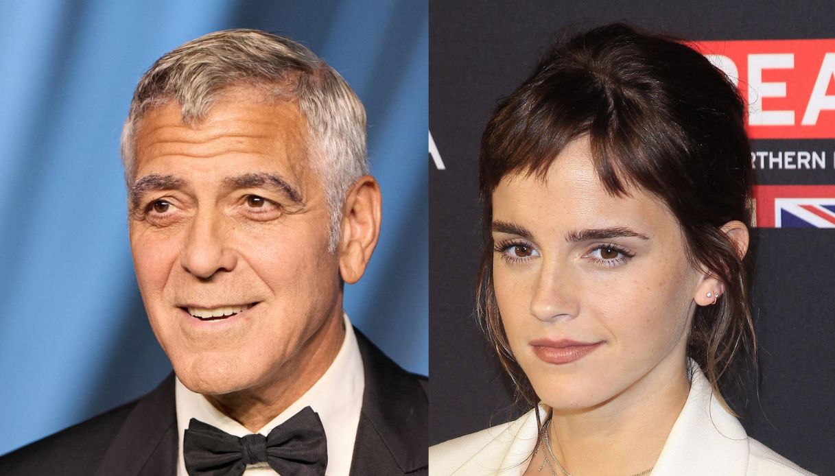 Clooney nella villa sul lago di Como: Emma Watson ospite speciale