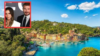 David e Victoria Beckham a Portofino