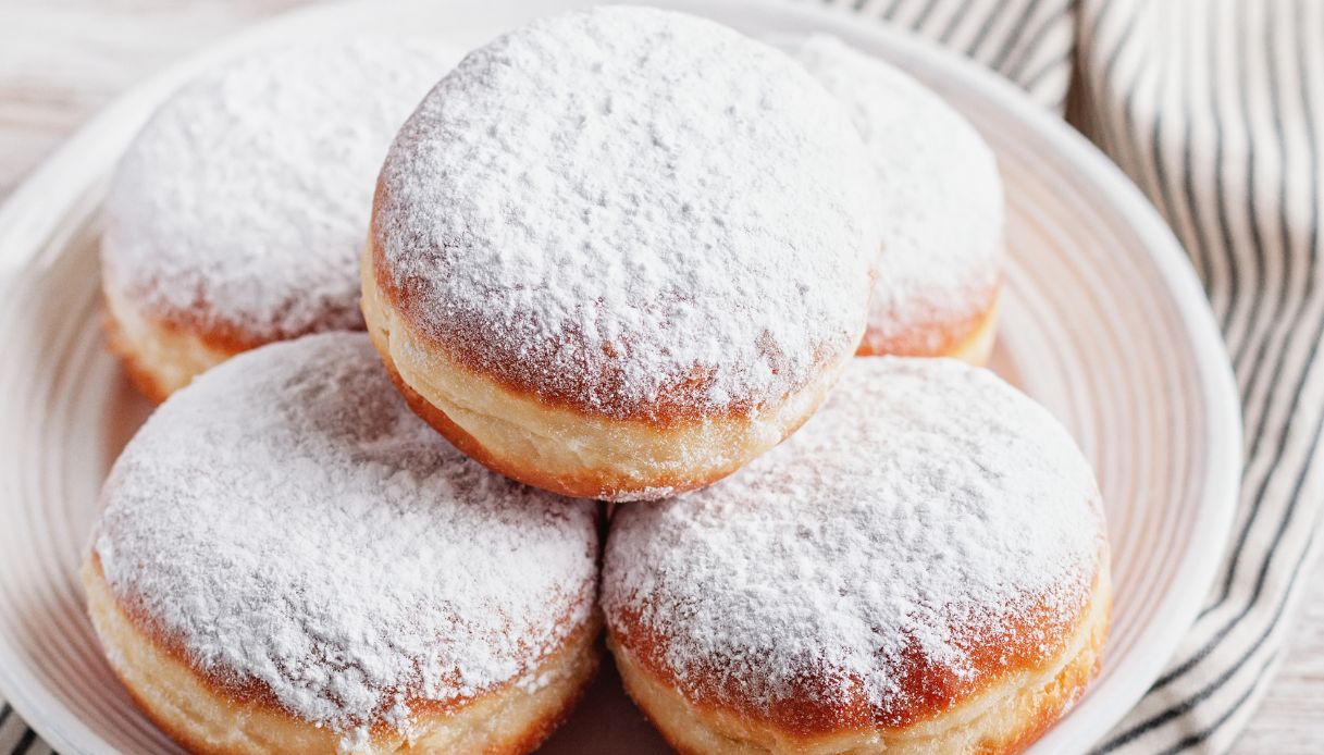 Piatto di krapfen