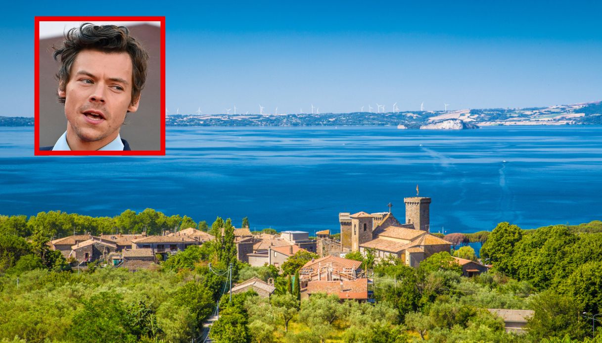 Il lago di Bolsena conquista i vip, Harry Styles incluso