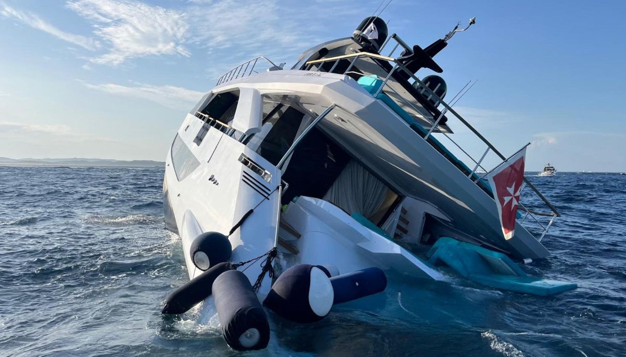Di chi è lo yacht a picco in Costa Smeralda: proprietario svelato