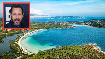 Adam Sandler in Sardegna