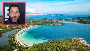 Adam Sandler in Sardegna
