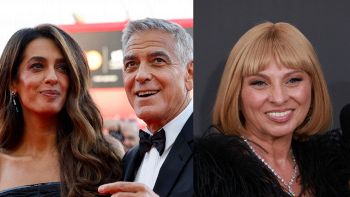George Clooney, Amal Alamuddin e Angela Pearl