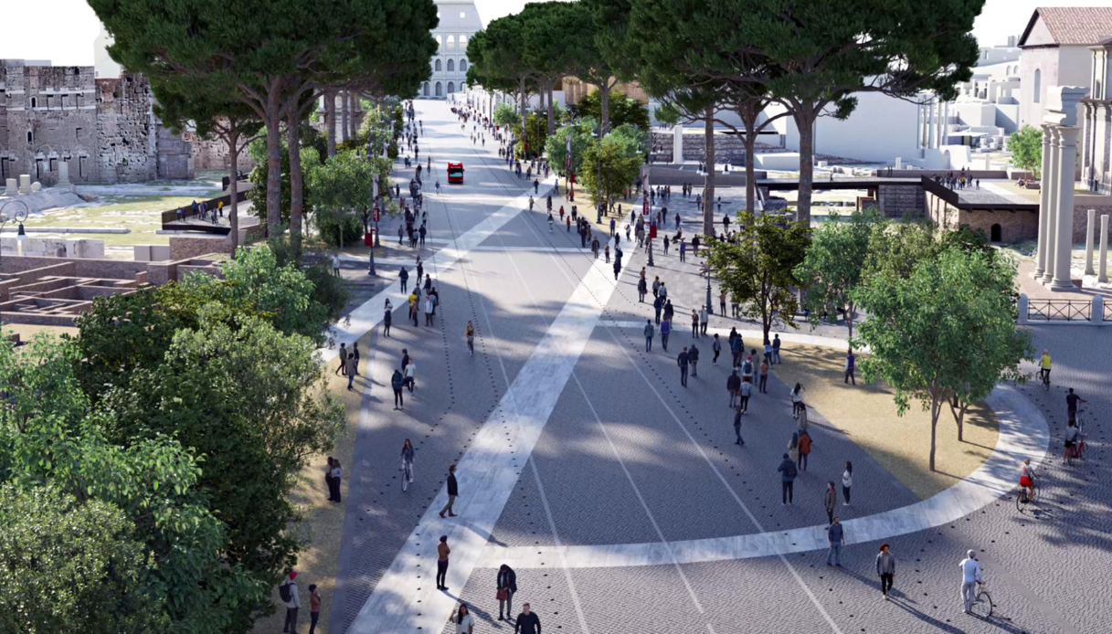 Rivoluzione a Roma, come cambierà via dei Fori Imperiali
