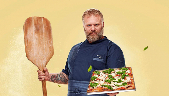 Lo chef pizzaiolo Gabriele Bonci